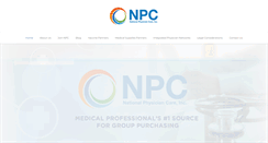 Desktop Screenshot of nationalphysiciancare.com